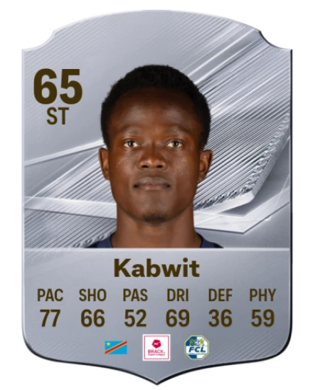 Kabwit 65 Common ST FC 26 card