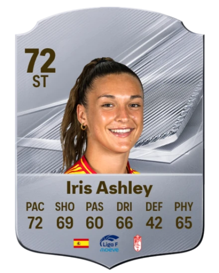 Iris Ashley 72 Common ST FC 26 card
