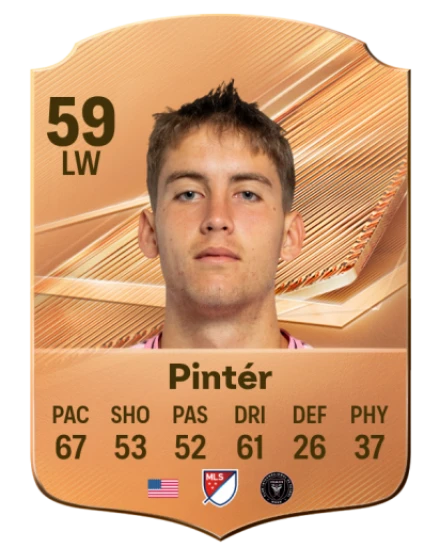 Pintér 59 Bronze LW FC 27 card
