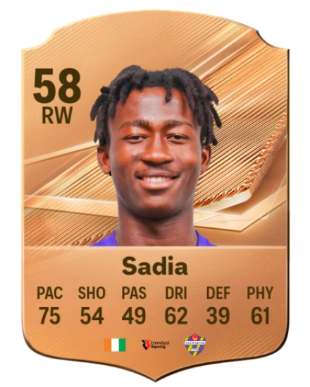 Sadia 58 Bronze RW FC 27 card