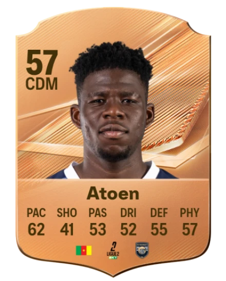 Atoen 57 Bronze CDM FC 27 card