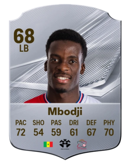 Mbodji 68 Common LB FC 26 card