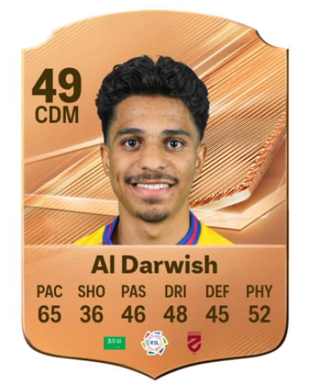 Al Darwish 49 Bronze CDM FC 27 card