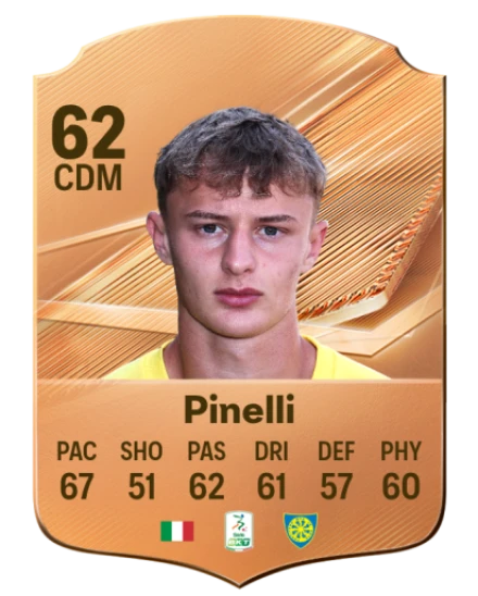 Pinelli 62 Bronze CDM FC 27 card
