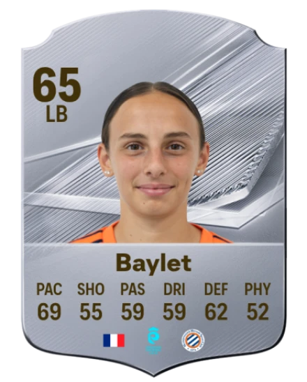 Baylet 65 Silver LB FC 27 card