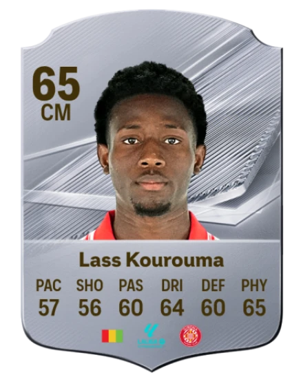 Lass Kourouma 65 Silver CM FC 27 card
