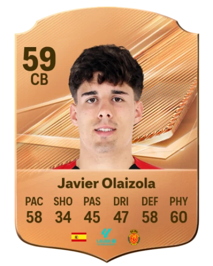 Javier Olaizola 59 Common CB FC 26 card