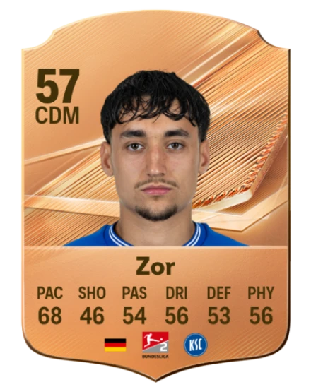 Zor 57 Bronze CDM FC 27 card