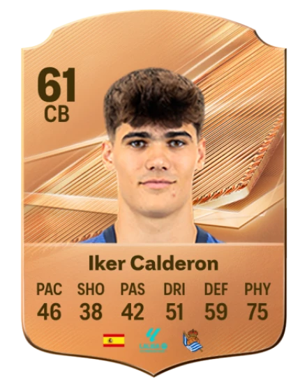Iker Calderon 61 Bronze CB FC 27 card