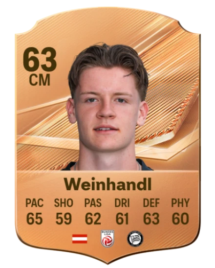 Weinhandl 63 Bronze CM FC 27 card