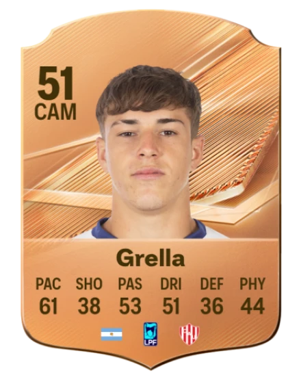 Grella 51 Bronze CAM FC 27 card