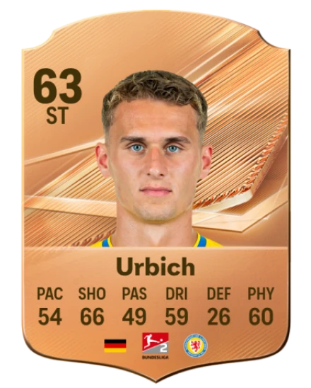 Urbich 63 Bronze ST FC 27 card