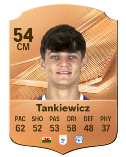 Tankiewicz 54 Bronze CM FC 27 card