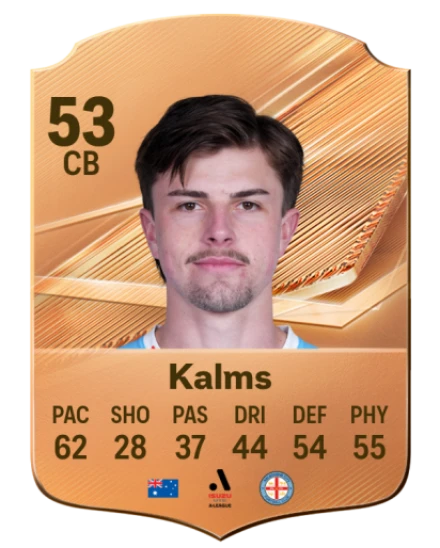 Kalms 53 Bronze CB FC 27 card