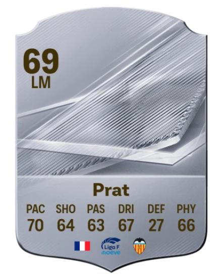 Prat 69 Rare LM FC 26 card