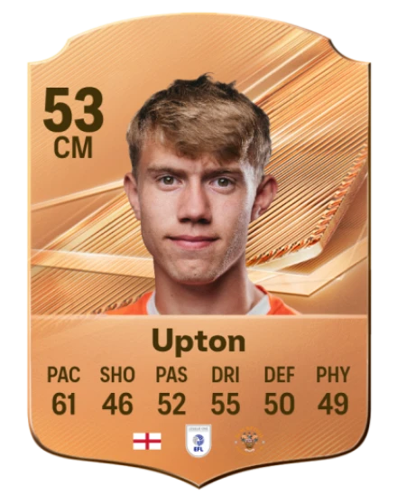 Upton 53 Bronze CM FC 27 card
