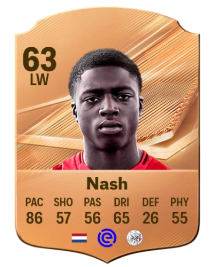 Nash 63 Bronze LW FC 27 card