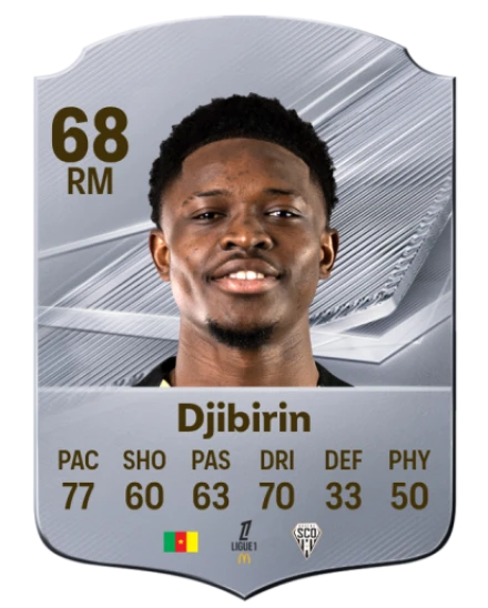 Djibirin 68 Silver RM FC 27 card