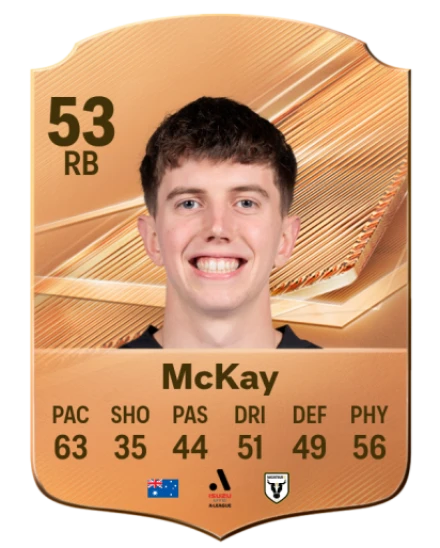 McKay 53 Bronze RB FC 27 card