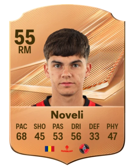 Noveli 55 Bronze RM FC 27 card