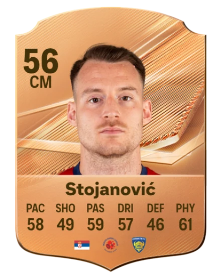 Stojanović 56 Common CM FC 26 card