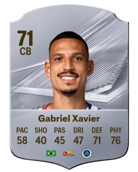 Gabriel Xavier 71 Common CB FC 26 card