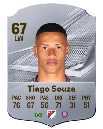 Tiago Souza 67 Common LW FC 26 card