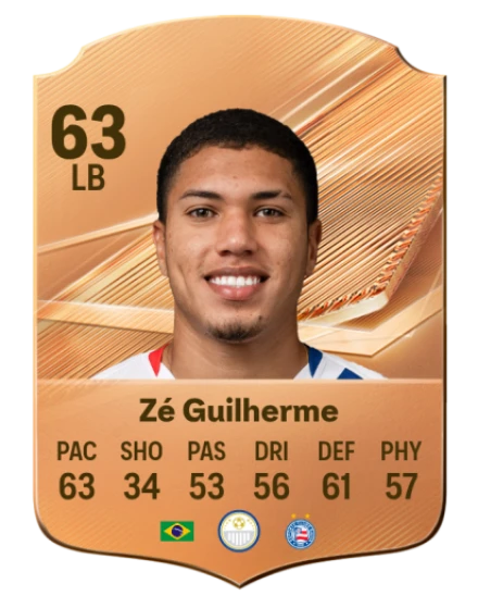 Zé Guilherme 63 Bronze LB FC 27 card