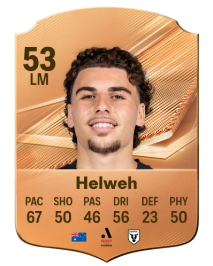 Helweh 53 Bronze LM FC 27 card