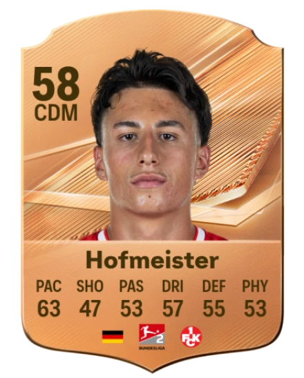 Hofmeister 58 Bronze CDM FC 27 card