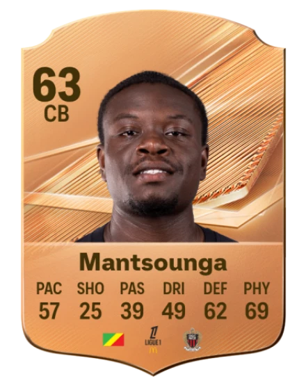 Mantsounga 63 Common CB FC 26 card