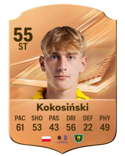 Kokosiński 55 Bronze ST FC 27 card