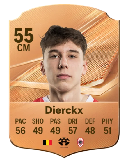 Dierckx 55 Common CM FC 26 card