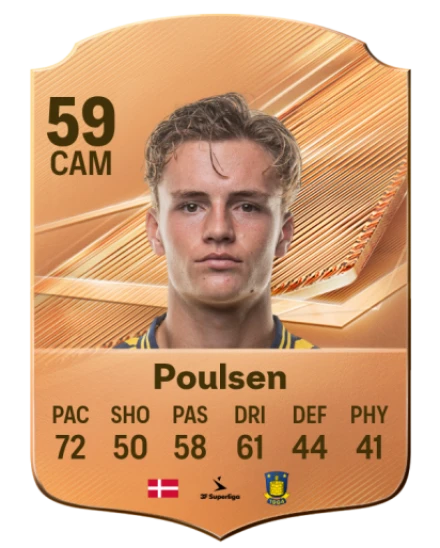 Poulsen 59 Bronze CAM FC 27 card