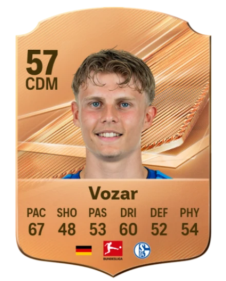 Vozar 57 Bronze CDM FC 27 card