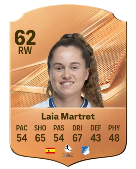 Laia Martret 62 Bronze RW FC 27 card