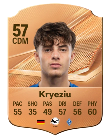 Kryeziu 57 Bronze CDM FC 27 card