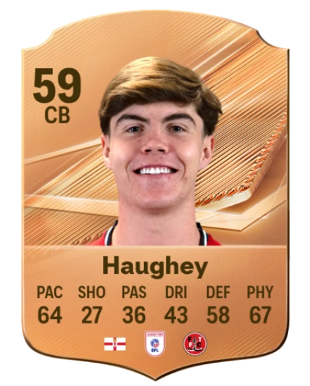 Haughey 59 Bronze CB FC 27 card