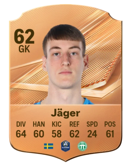 Jäger 62 Bronze GK FC 27 card