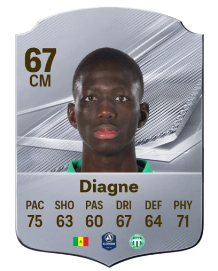 Diagne 67 Common CM FC 26 card