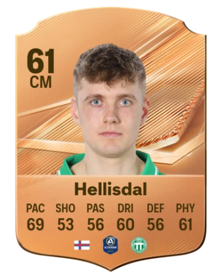 Hellisdal 61 Common CM FC 26 card