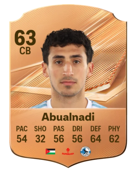 Abualnadi 63 Common CB FC 26 card