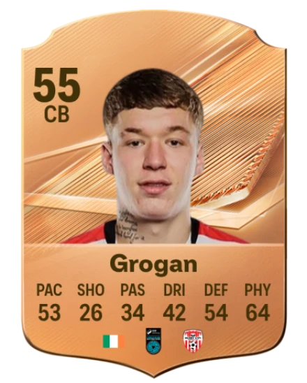 Grogan 55 Bronze CB FC 27 card