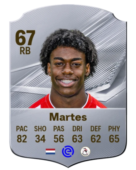 Martes 67 Common RB FC 26 card