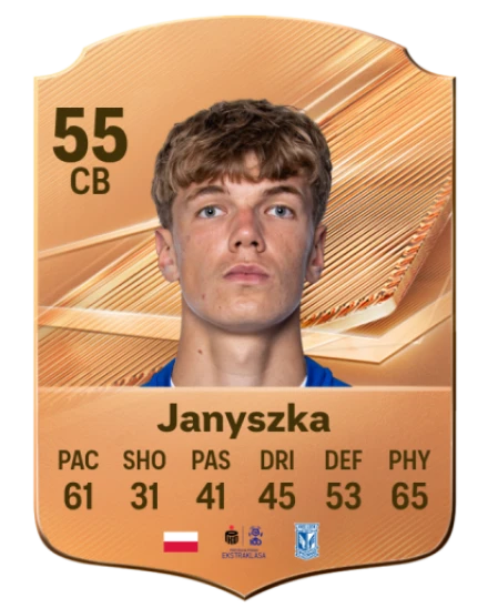 Janyszka 55 Bronze CB FC 27 card