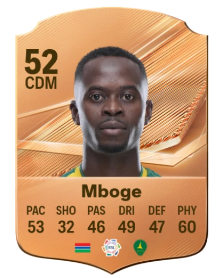 Mboge 52 Common CDM FC 26 card