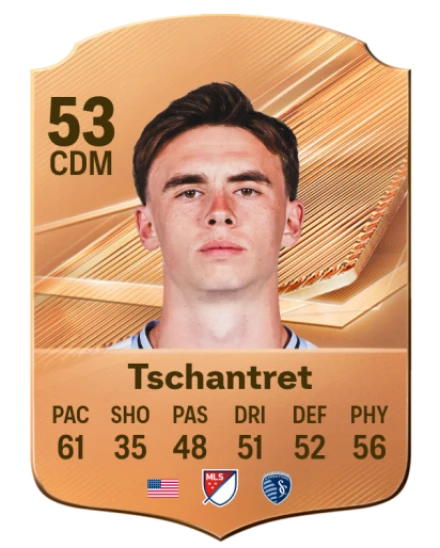 Tschantret 53 Bronze CDM FC 27 card