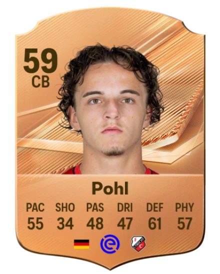 Pohl 59 Bronze CB FC 27 card