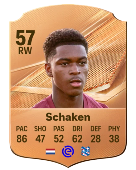 Schaken 57 Bronze RW FC 27 card