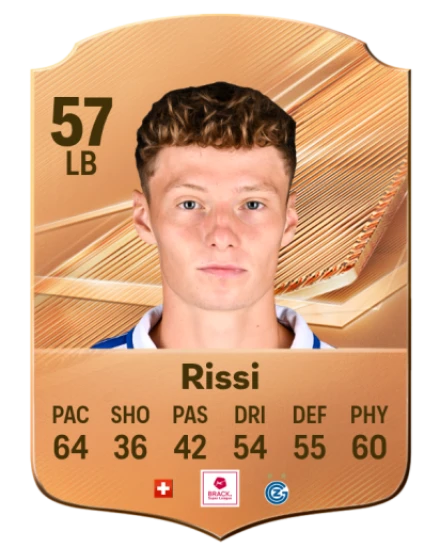 Rissi 57 Bronze LB FC 27 card